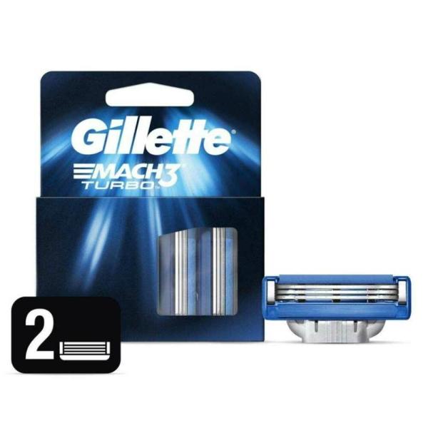 Gillette Mach 3 Turbo Blade 2 pc